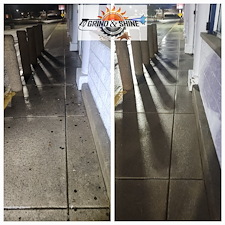 Gum-Removal-and-Concrete-Surface-Cleaning-at-Ross-Dress-for-Less-in-Glenbrook-Commons-Fort-Wayne-IN 2