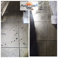 Gum-Removal-and-Concrete-Surface-Cleaning-at-Ross-Dress-for-Less-in-Glenbrook-Commons-Fort-Wayne-IN 0