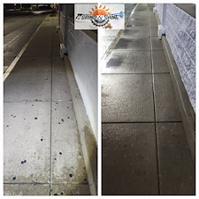 Gum-Removal-and-Concrete-Surface-Cleaning-at-Ross-Dress-for-Less-in-Glenbrook-Commons-Fort-Wayne-IN 1