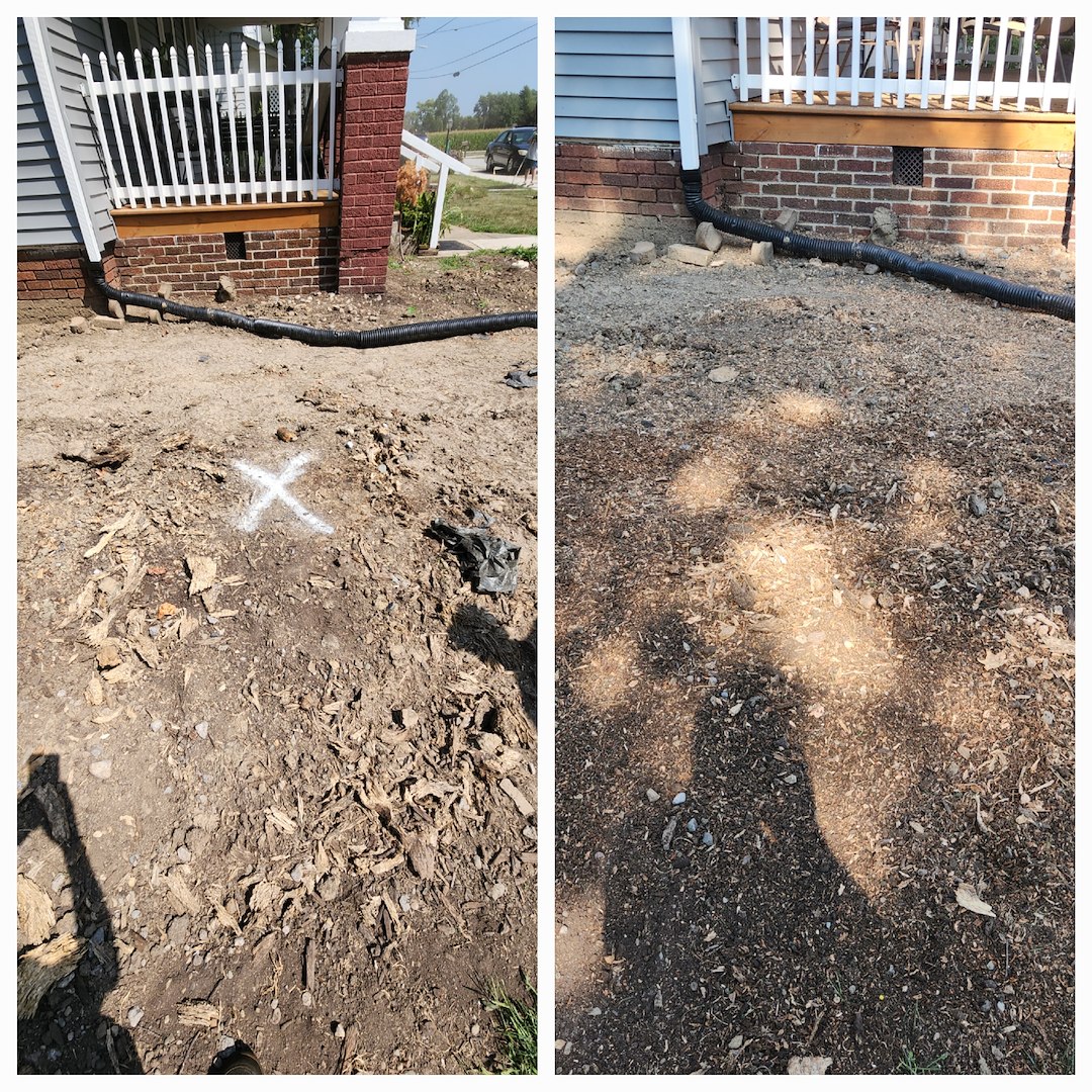 Stump Grinding Project in Hoagland, Indiana